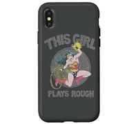 Custodia per iPhone X/XS Wonder Woman Plays Rough