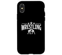 Custodia per iPhone X/XS Wrestling Show Spettacolo di combattimento Acrobazia