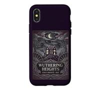 Custodia per iPhone X/XS Wuthering Heights, Catherine Earnshaw e Heathcliff, Bronte