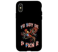 Custodia per iPhone X/XS Yo Soy De Puerto Rico Gallo P FKN R Day Parade