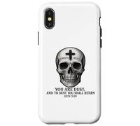 Custodia per iPhone X/XS You Are Dust and to Dust you shall return - Memento Mori