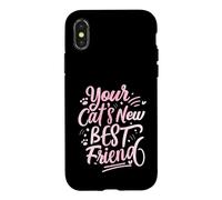 Custodia per iPhone X/XS Your Cats - Sitter per gatti