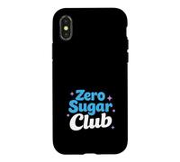 Custodia per iPhone X/XS Zero Sugar Lifestyle Keto Low Carb Glucosio Control