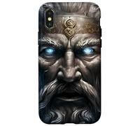 Custodia per iPhone X/XS Zeus il re degli dei greci