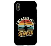 Custodia per iPhone X/XS Ziplining Zipline Adventure Park - Guanti con zip e filo