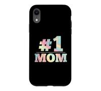 Custodia per iPhone XR #1 Mamma Numero Uno Madre Donne Grafiche Distressed