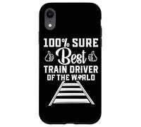 Custodia per iPhone XR 100% Sicuro Miglior Train Driver Del Mondo