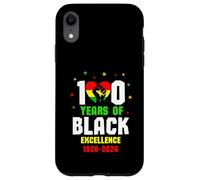 Custodia per iPhone XR 100 Years of Black Excellence 1926-2026 Celebration African