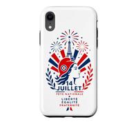 Custodia per iPhone XR 14 Giornata della Bastiglia francese Juillet Fête Nationale