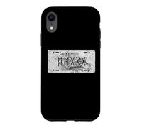Custodia per iPhone XR 2030 class retrò vintage 2030 funny