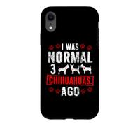 Custodia per iPhone XR 3 CHIHUAHUAS AGO Divertenti cuccioli di Chias Chi-Chi Cani