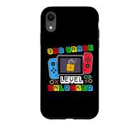Custodia per iPhone XR 3rd grade Level Unlocked Gamer Back to School Boy