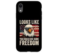 Custodia per iPhone XR 4th July US Flag Meme Looks Like You Could Use Some Freedom