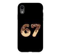 Custodia per iPhone XR 67 Meme al cioccolato gelato 67 Sei sette 6 7