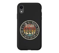 Custodia per iPhone XR 79° Compleanno Vintage Dicembre 1947 Retro Edizione Limitata
