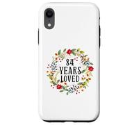 Custodia per iPhone XR 84 Years Old 84th Birthday Women Cool 84 Years Loved