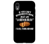 Custodia per iPhone XR Abbigliamento Cordon Bleu - Design divertente Bleus Lover