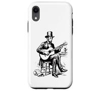 Custodia per iPhone XR Abraham Lincoln Suonare la Chitar