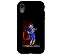 Custodia per iPhone XR AC DC Rock Legend Schoolboy Chitarra Solo Stage