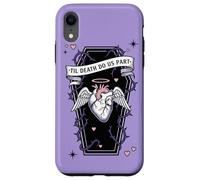 Custodia per iPhone XR Accademia gotica e oscura amore scuro San Valentino