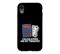 Custodia per iPhone XR Accountant Bookkeeper Calculators Are My Therapist
