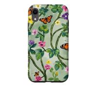 Custodia per iPhone XR Acquerello Wildflower Boho Botanico Primavera Motivo Floreale