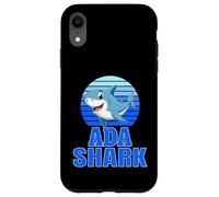 Custodia per iPhone XR Ada Shark Family Reunion Squad Nome Cognome