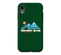 Custodia per iPhone XR Adventure Ready Scouting America Outdoor Mountains Hiking