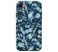 Custodia per iPhone XR Aesthetic Winter Pattern Cute Floral Botanical Wildflower