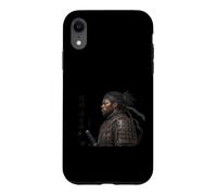 Custodia per iPhone XR Afro American Samurai Black History Month African Roots