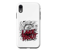 Custodia per iPhone XR Aggressivo Lago Trota Grande pesca Laghi Deep Strike