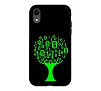 Custodia per iPhone XR Albero binario Computer Coding Web Developer Programmatore Coder