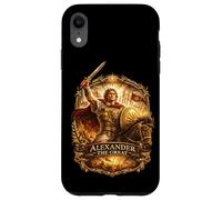 Custodia per iPhone XR Alessandro guerriero macedone, re greco antico