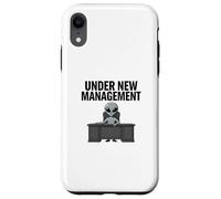 Custodia per iPhone XR Alien Office Manager Scrivania Umorismo Grafica
