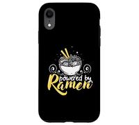 Custodia per iPhone XR Alimentato da Ramen: zuppa giapponese, tagliatelle asiatiche, ciotola di noodle