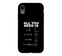 Custodia per iPhone XR All You Need Is Math Equations Funny Matematics Design