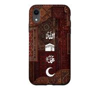 Custodia per iPhone XR Allah musulmano e profeta Maometto Nome Kaaba mezzaluna Islam