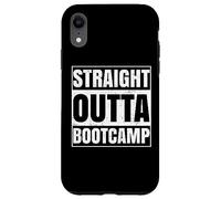 Custodia per iPhone XR Allenamento divertente del Boot Camp Straight Outta