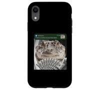 Custodia per iPhone XR Alligator C'è movimento alla tua porta di casa Coccodrillo sciocco