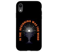 Custodia per iPhone XR All'inizio era la parola Challice Design