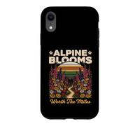 Custodia per iPhone XR Alpine Blooms Worth The Miles Escursionismo Natura