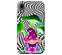 Custodia per iPhone XR Alt Gnome Scacchiera Fungo Art