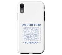 Custodia per iPhone XR Ama il Signore tuo Dio con tutto il tuo cuore Luca 10:27