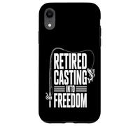 Custodia per iPhone XR Amante della pesca in pensione Casting in libertà