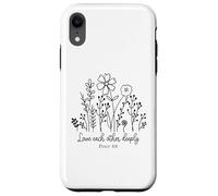 Custodia per iPhone XR amarsi profondamente uomini cristiani donne amano Dio Gesù
