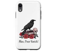 Custodia per iPhone XR Amleto Shakespeare Gioca Citazione Ahimè, Povero Yorick!