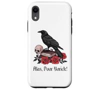 Custodia per iPhone XR Amleto Shakespeare Gioca Citazione Ahimè, Povero Yorick!