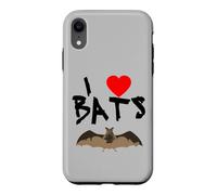 Custodia per iPhone XR Amo i pipistrelli I Heart Bat s