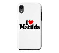 Custodia per iPhone XR AMO IL CUORE MATILDA TILDA TIL MATTY