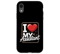 Custodia per iPhone XR Amo il mio assistente Amministratore Segretario Apprezzamento